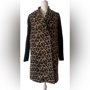 Kenneth Cole New York Women Leopard Print Jacket. Small NWOT